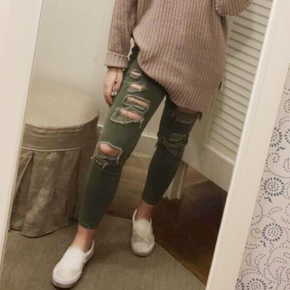 American Eagle hi rise jeggings
